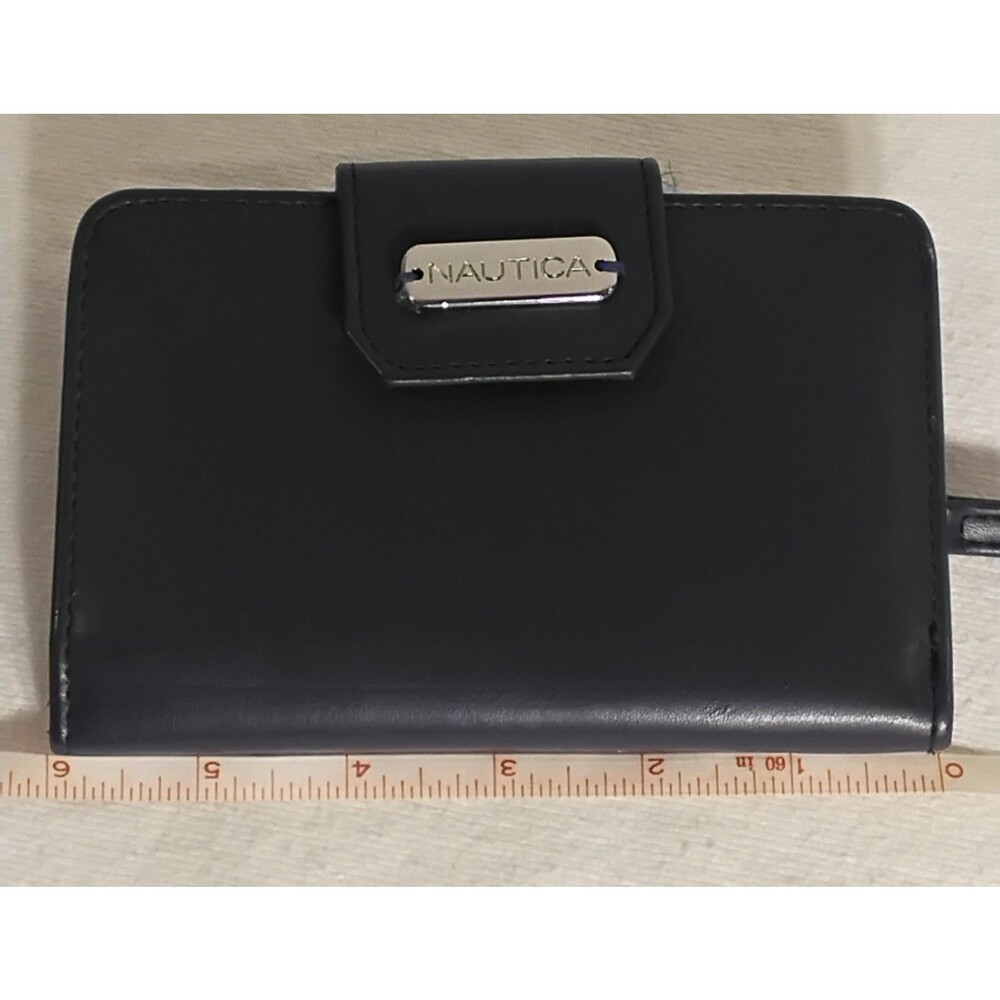 Nautica Indexer Women Wallet Dark Blue Excellent